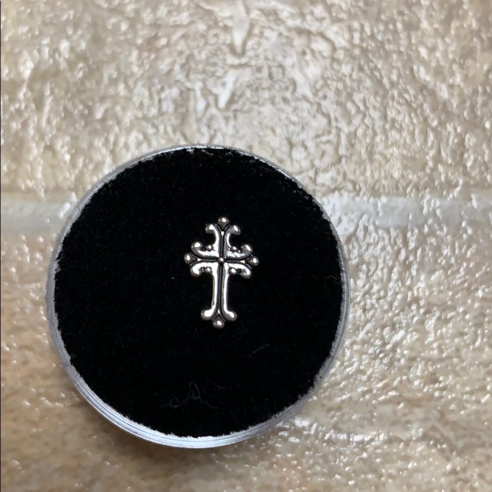 Never used origami owl cross charm